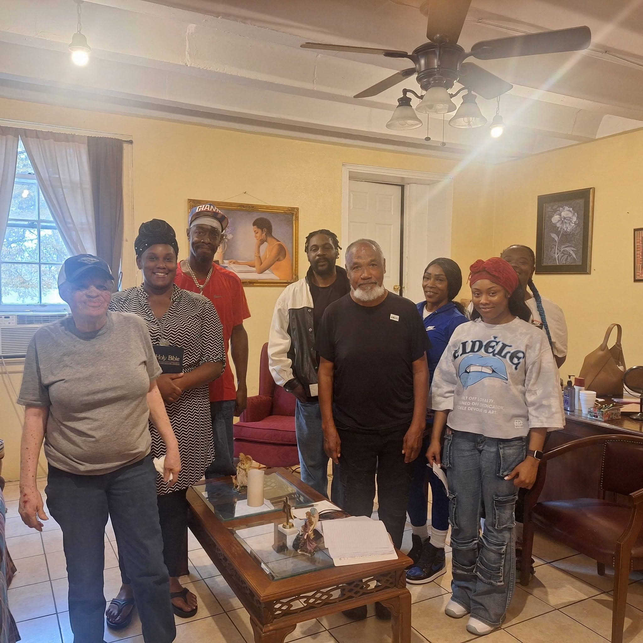 Community members gathered at Smith Metropolitan